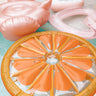 Giant Orange Inflatable Image - 1