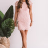 Love In The City Crochet Dress in Pink Image - 1