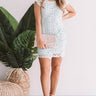 Love In The City Crochet Dress in Mint Image - 1