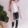 Instant Classic Cardigan in Blush Image - 1