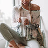 Ocean Mist Tie Dye Knit Hoodie Image - 1