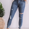 The Hensley Midrise Distressed Ankle Skinny Image - 1