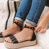 The Tatum Espadrille In Black Image - 1