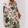 Cabo Crushin' Floral Maxi Dress in Ivory Image - 1