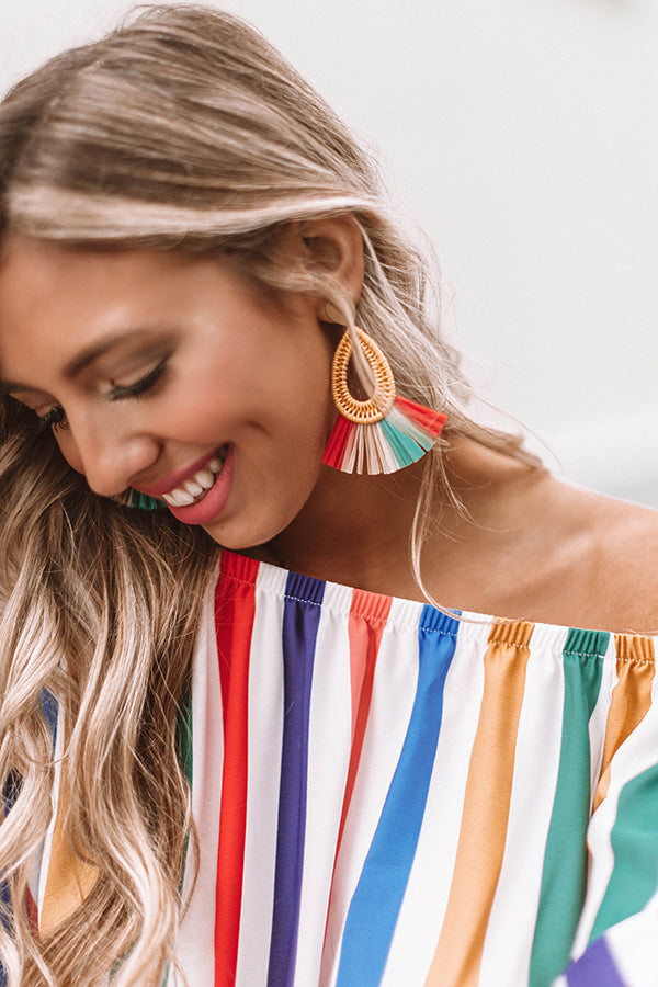 Pacific Coast Crush Earrings In Marigold