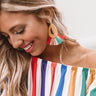 Pacific Coast Crush Earrings In Marigold Image - 1