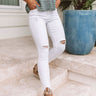 The Anderson Midrise Distressed Ankle Skinny Image - 1