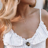 Cross My Heart Necklace In Gold Image - 1