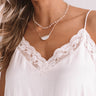 Let's Getaway Necklace In Gold Image - 1