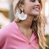 Sunshine State of Mind Earrings In Ivory Image - 1