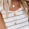 Coastline Divine Layered Necklace Image - 1