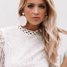 Island Escape Earrings In Ivory Image - 1
