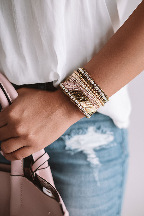 Pebble Beach Cuff Bracelet