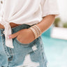 Coconuts and Cocktails Cuff Bracelet Image - 1