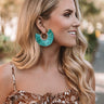 Bahamas On My Mind Earrings In Turquoise Image - 1