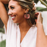 Melrose DIvine Earrings In Rustic Rose Image - 1