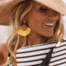 Sips In Santa Cruz Tassel Earrings In Yellow Image - 1