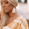Cancun Cutie Tassel Earrings In Ivory Image - 1