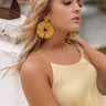 Long Beach Bombshell Earrings In Yellow Image - 1