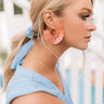 Bahamas On My Mind Earrings In Blooming Dahlia Image - 1