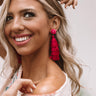 Sipping In The Sunshine Tassel Earrings Image - 1