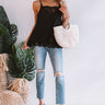 Classic Beauty Shift Tank in Black Image - 1