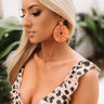 Long Beach Bombshell Earrings In Orange Image - 1