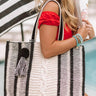 Bahama Beaches Knitted Tote Image - 1