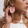 Cirque De Chic Earrings In Blooming Dahlia Image - 1