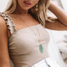 Pacific Coast Crush Necklace In Turquoise Image - 1