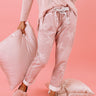 Seeing Stars Sequin Trim Jogger Image - 1