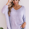 Love Me Like You Mean It Knit Sweater in Lavender Image - 1