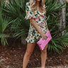 Pina Colada Crushing Wrap Romper in Cream Image - 1