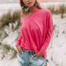 Miss You, Maybe Sweater In Light Raspberry Image - 1