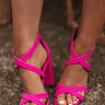 The Gabriella Heel in Hot Pink Image - 1