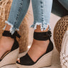 The Ophelia Wedge In Black Image - 1