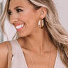 Miami Hot Spot Hoop Earrings Image - 1