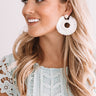First Date Flutters Earrings In Ivory Image - 1