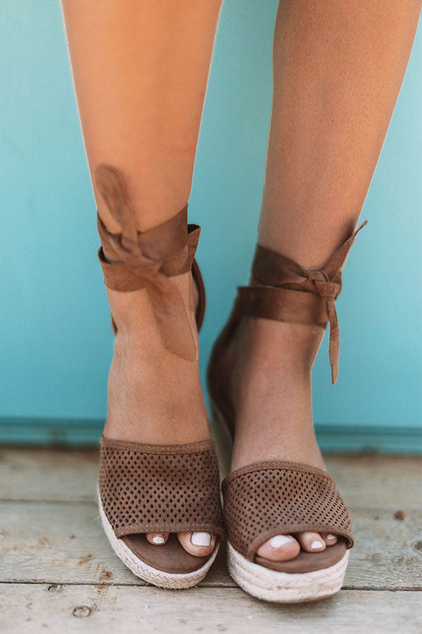 The Ophelia Wedge In Mocha