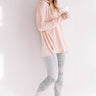 California Sunset Hoodie In Peach Image - 1
