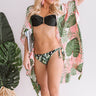 Palms And Pina Coladas Bikini Top Image - 1