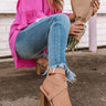 The Hayley Heel In Latte Image - 1