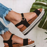 The Evalina Espadrille In Black Image - 1