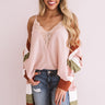 Endless Sun Lace Tank In Latte Image - 1