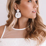 Summer In Versailles Earrings In White Image - 1