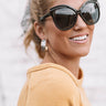 Miami Hot Spot Sunnies In Black Image - 1
