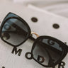Ocean Views Sunnies In Black Ombre Image - 1