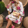 Floral Rhythm Shift Dress Image - 1