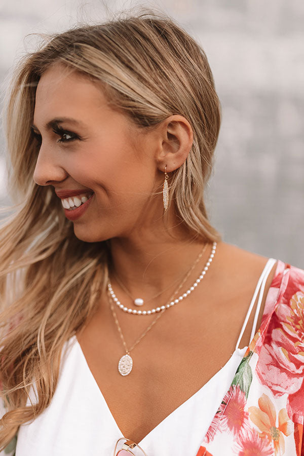 Sparkle In The City Earrings in Gold