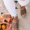 The Jemma Espadrille In Taupe Image - 1